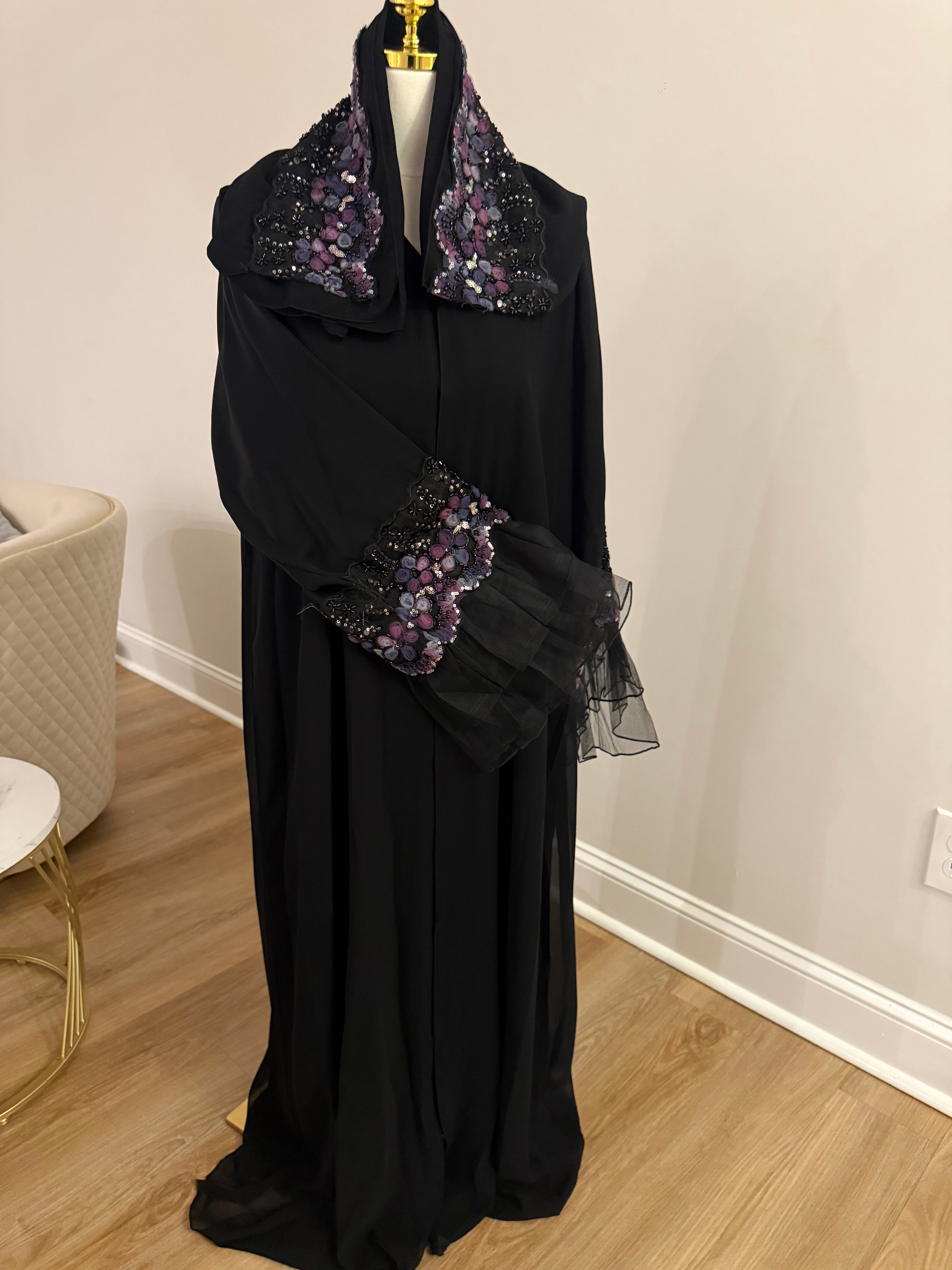 Purple Abaya