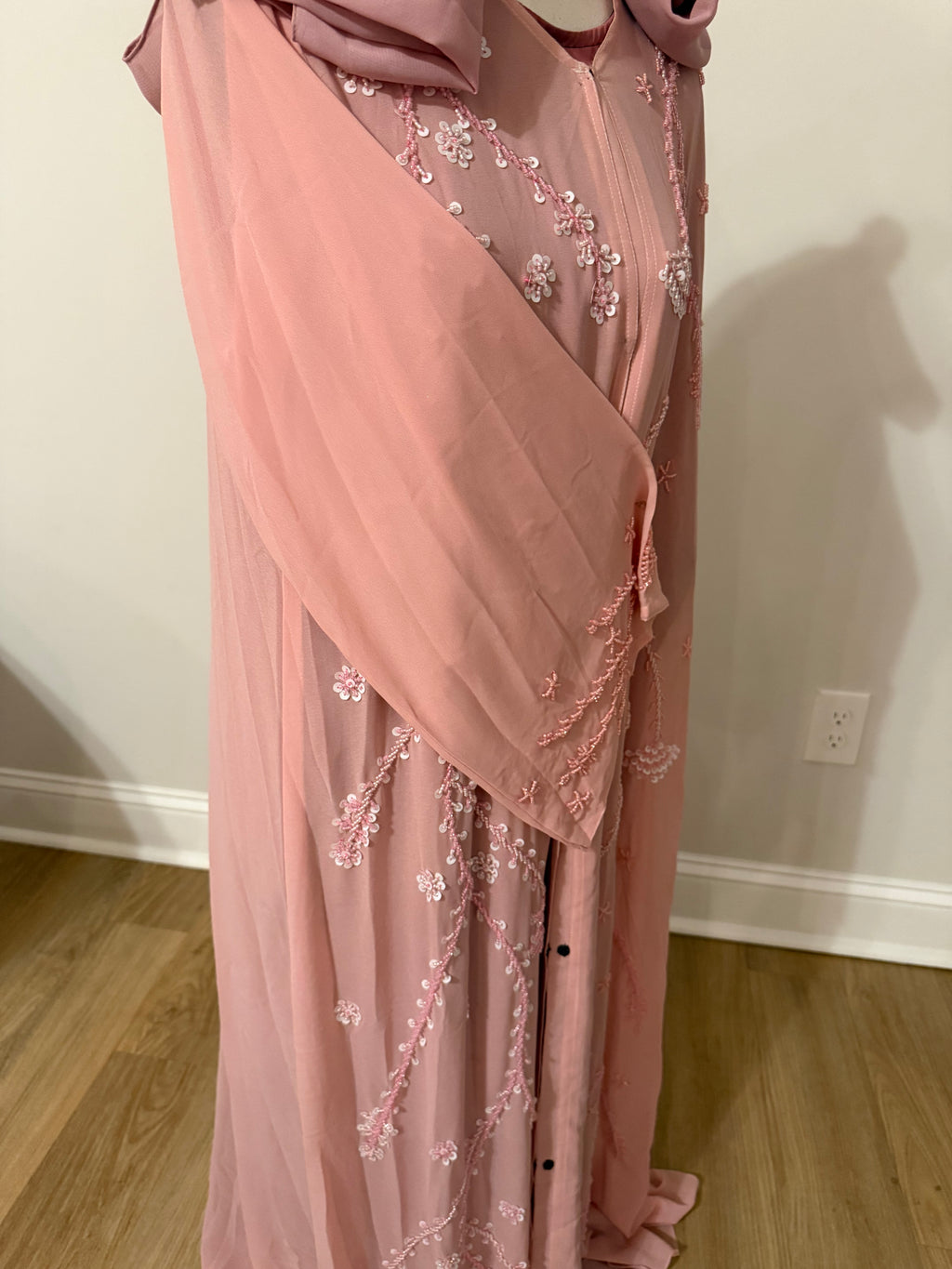 Baby Pink Abaya
