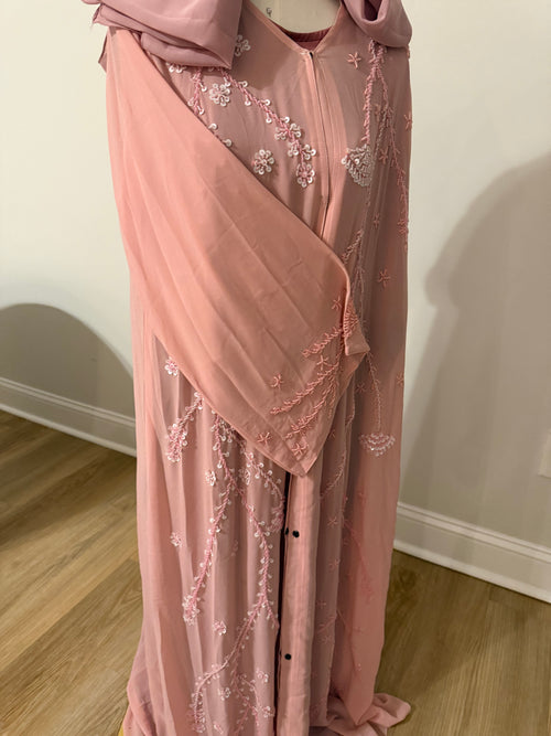 Baby Pink Abaya