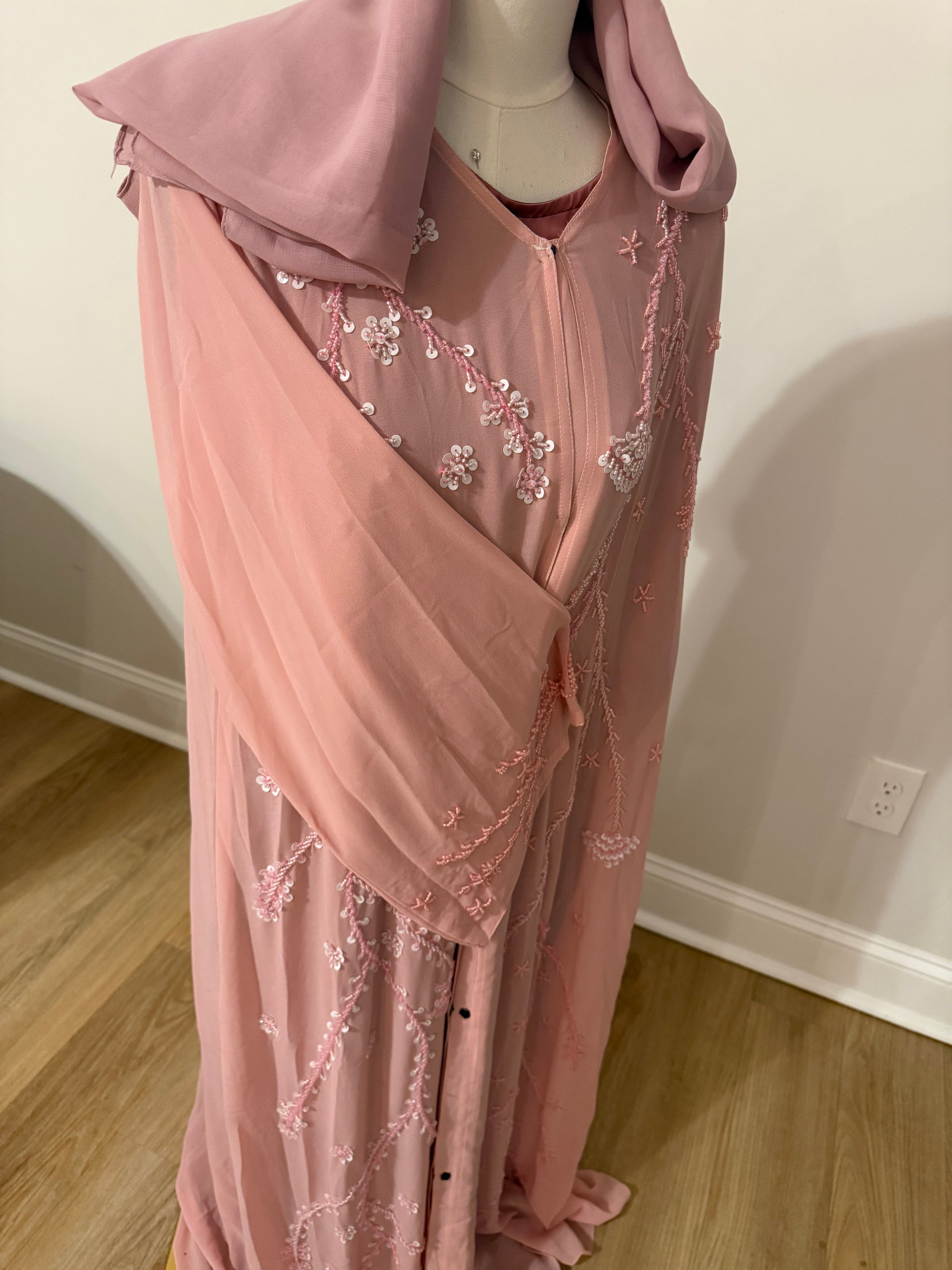 Baby Pink Abaya