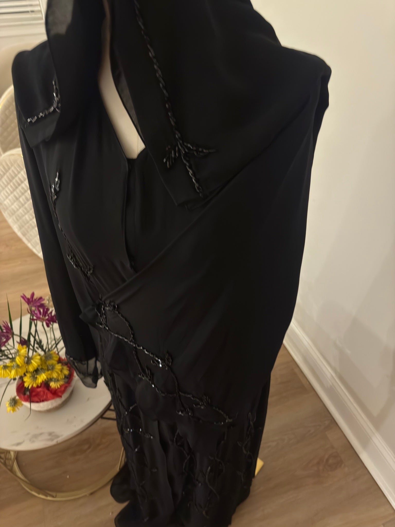 Shadow Elegance Abaya
