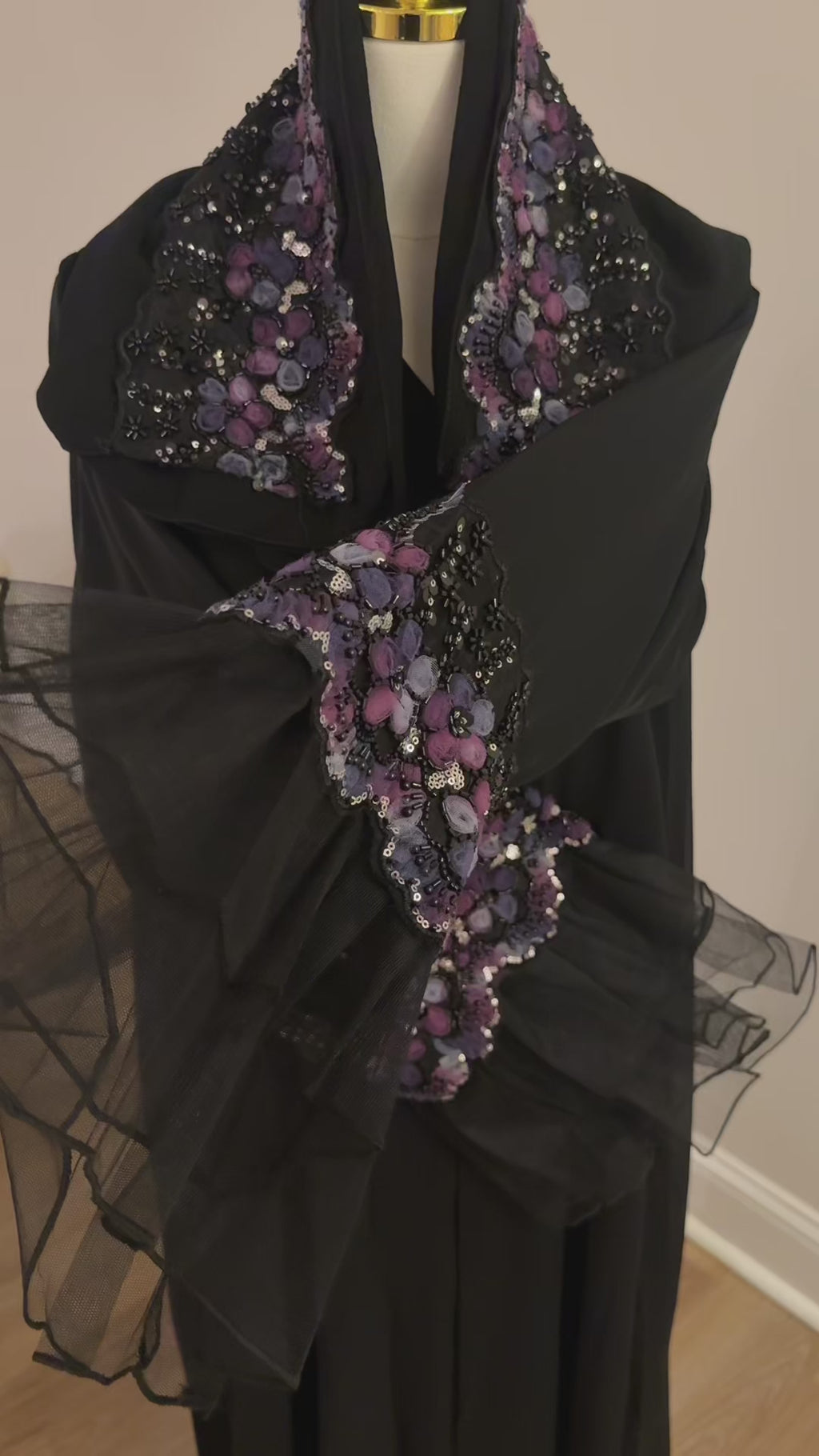 Purple Abaya